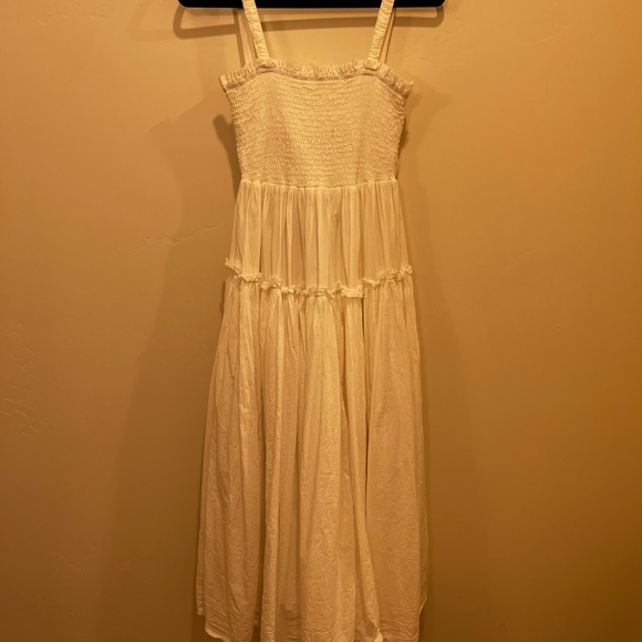 ASOS DESIGN White MIDI Dress size 6 - Picture 4 of 6